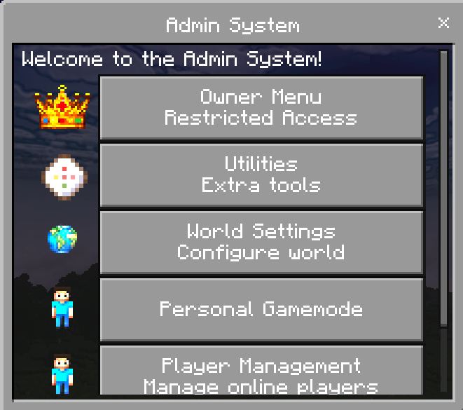 Administrator Control Panel - Achievement Friendly