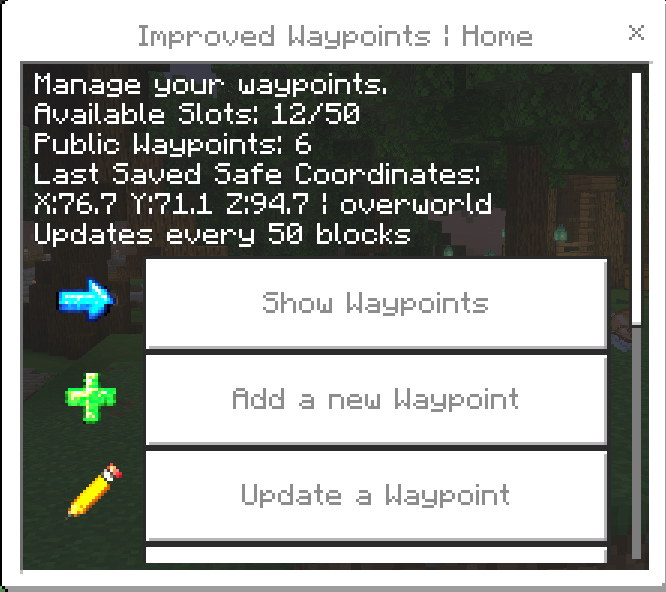 Improved Waypoints - Achievement Friendly