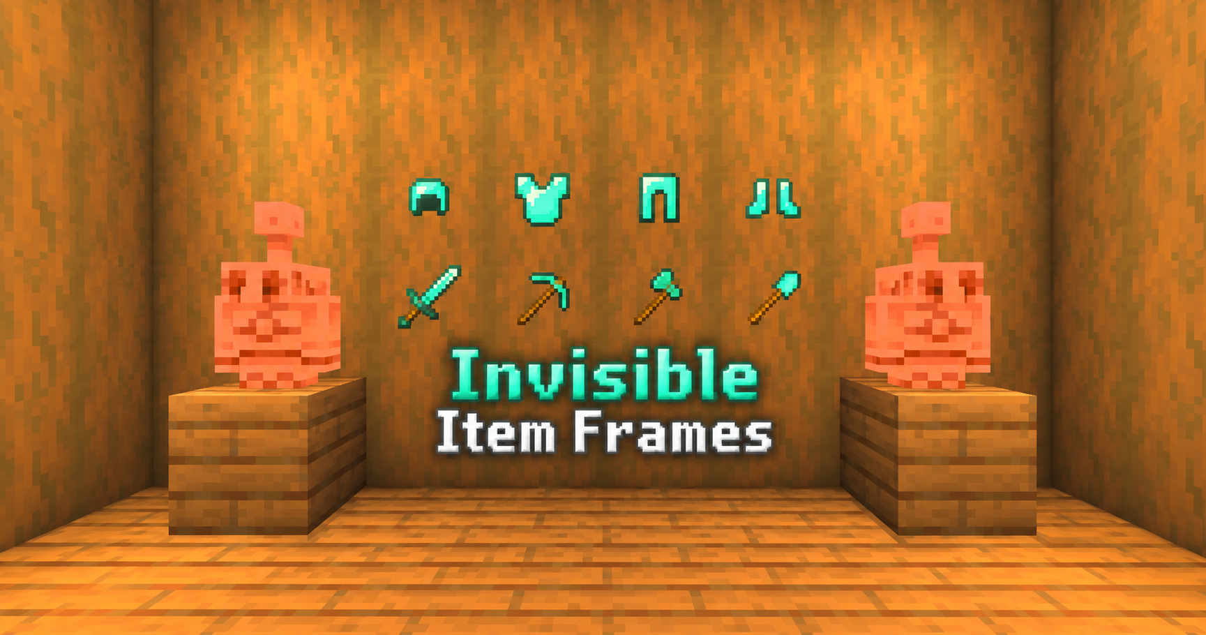 Invisible Item Frames - No More Invisible Mobs